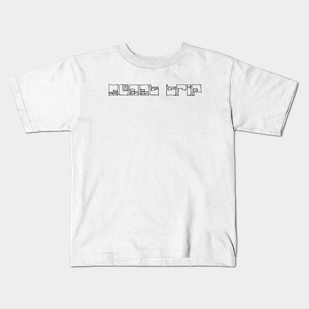 Sweet Trip Design Kids T-Shirt by SOMASHIRTS